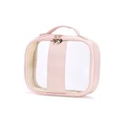 Necessaire PVC Impermeável detalhes formato coração P