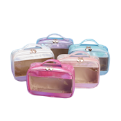 Necessaire Sintética Holográfica Impermeável