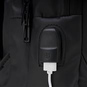 Mochila Couro Sintético USB