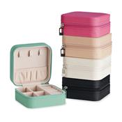 Porta Joias De Couro Sintético