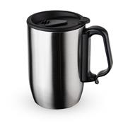 Caneca Inox Parede Dupla 350 ml com base antiderrapante