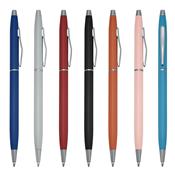 Caneta metálica com acionamento