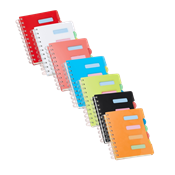 Caderno Pequeno com Divisórias