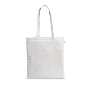Sacola em algodão reciclado e poliéster reciclado sem tingimento (140 g/m²)