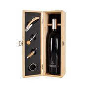 Kit Vinho Em Bambu