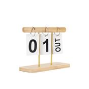 Calendário Permanente Bambu