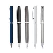 Esferográfica Em Alumínio Com Escrita Em Preto