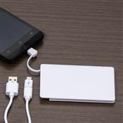 Carregador Powerbank Portátil slim  Cartão