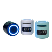 Caixa de Som Multimídia com Relógio