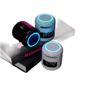 Caixa de Som Multimídia com Relógio