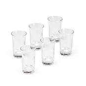 Kit Copo Vidro 50ml 6 Peças