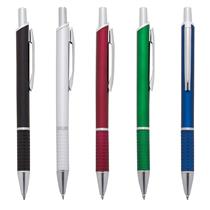 Caneta Plástica Detalhe Texturizado