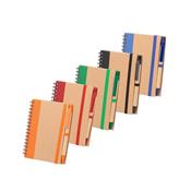 Caderno Com Caneta Ecológico