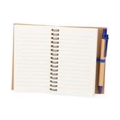 Caderno Com Caneta Ecológico