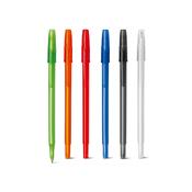 Esferográfica em acabamento frost.