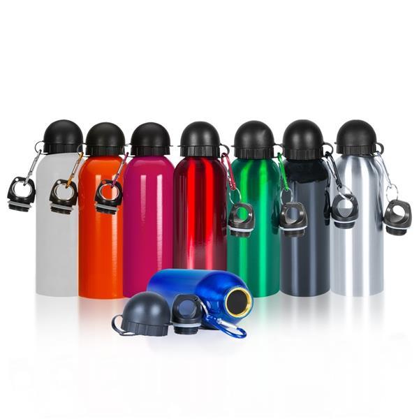 Squeeze de metal 500ml com pintura metalizada