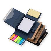 Bloco de Anotações Caneta e Autoadesivo