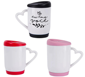 Caneca Com Alça de Coração
