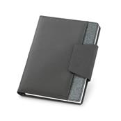 Capa com caderno