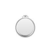 Escova com Espelho Redonda em Plástico Resistente