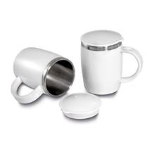 Caneca plástico com inox