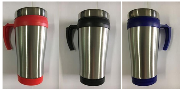 Caneca inox 400 ml