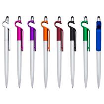 Caneta Plástica Touch com acionamento por rotação