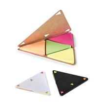 Bloco adesivados triangular