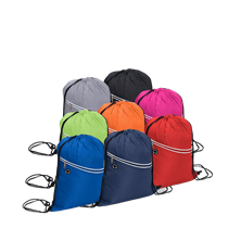 Mochila Saco Impermeável com bolso frontal