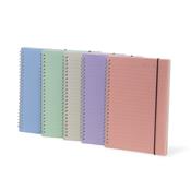 Caderno A5 Plástico 80 Folhas