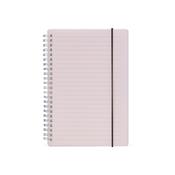 Caderno A5 Plástico 80 Folhas