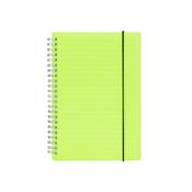 Caderno A5 Plástico 80 Folhas