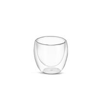 Copo de  Vidro com Parede Dupla 160ml