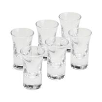 Kit Copo Vidro 30ml 6 Peças