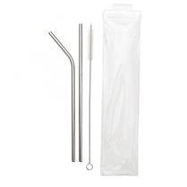 Kit canudos de inox