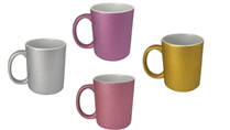 Caneca com  Glitter 325ML